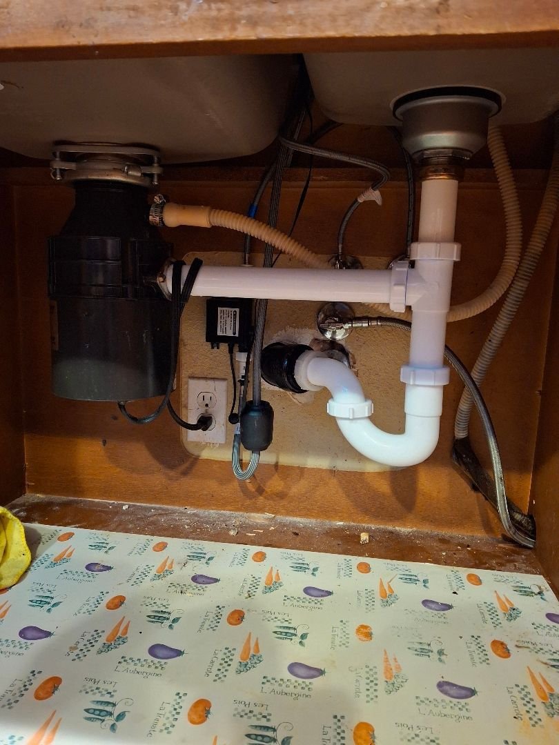 Kitchen plumbing project by Royal Flush Plumbing in the Tacoma, WA area, photo 5