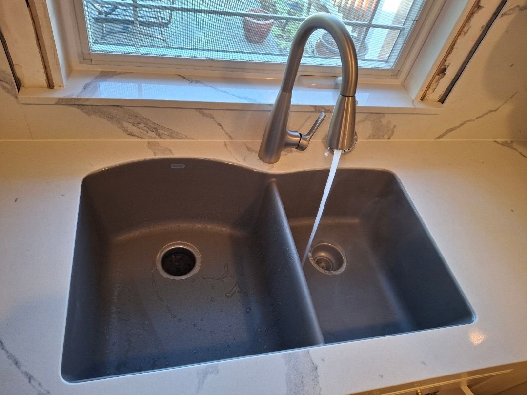 Kitchen plumbing project by Royal Flush Plumbing in the Tacoma, WA area, photo 8