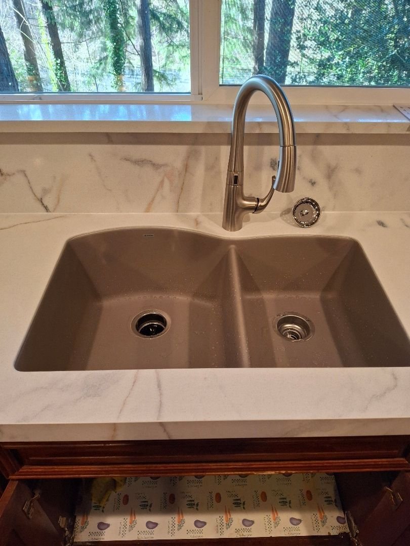 Kitchen plumbing project by Royal Flush Plumbing in the Tacoma, WA area, photo 10