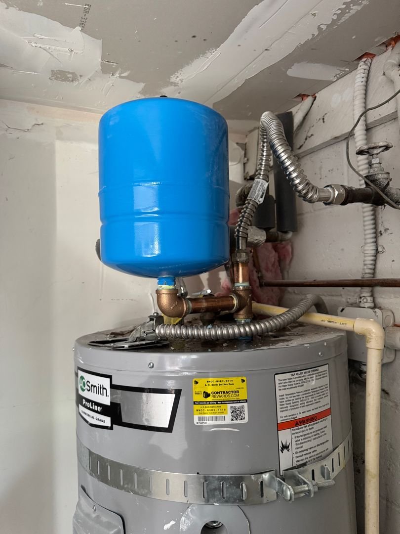 Water heater installation by Royal Flush Plumbing in Pierce County, WA, photo 14