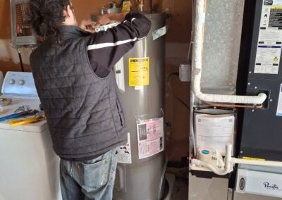 Water heater installation by Royal Flush Plumbing in Pierce County, WA, photo 10