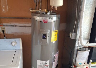 Water heater installation by Royal Flush Plumbing in Pierce County, WA, photo 13