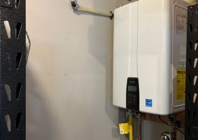 Water heater installation by Royal Flush Plumbing in Pierce County, WA, photo 6