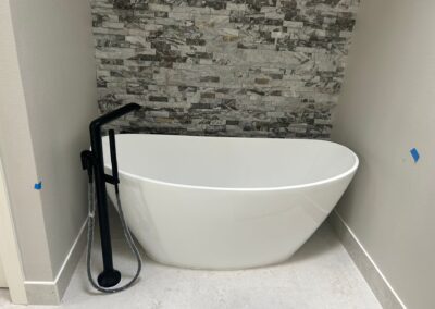 Bathroom plumbing project by Royal Flush Plumbing in the Tacoma, WA area, photo 9
