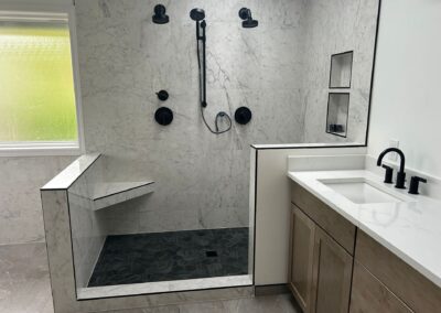 Bathroom plumbing project by Royal Flush Plumbing in the Tacoma, WA area, photo 6