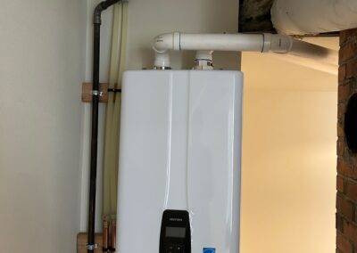 Water heater installation by Royal Flush Plumbing in Pierce County, WA, photo 1