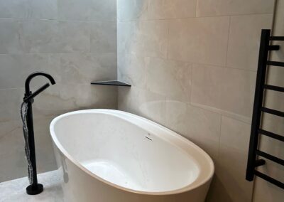 Bathroom plumbing project by Royal Flush Plumbing in the Tacoma, WA area, photo 4