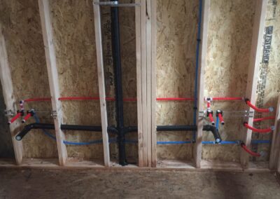 Remodel and new construction plumbing project by Royal Flush Plumbing