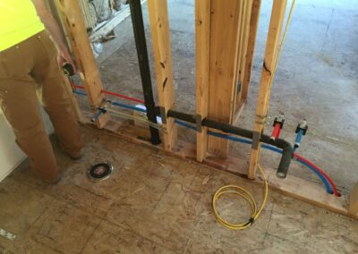 Remodel and new construction plumbing project by Royal Flush Plumbing