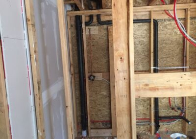 Remodel and new construction plumbing project by Royal Flush Plumbing