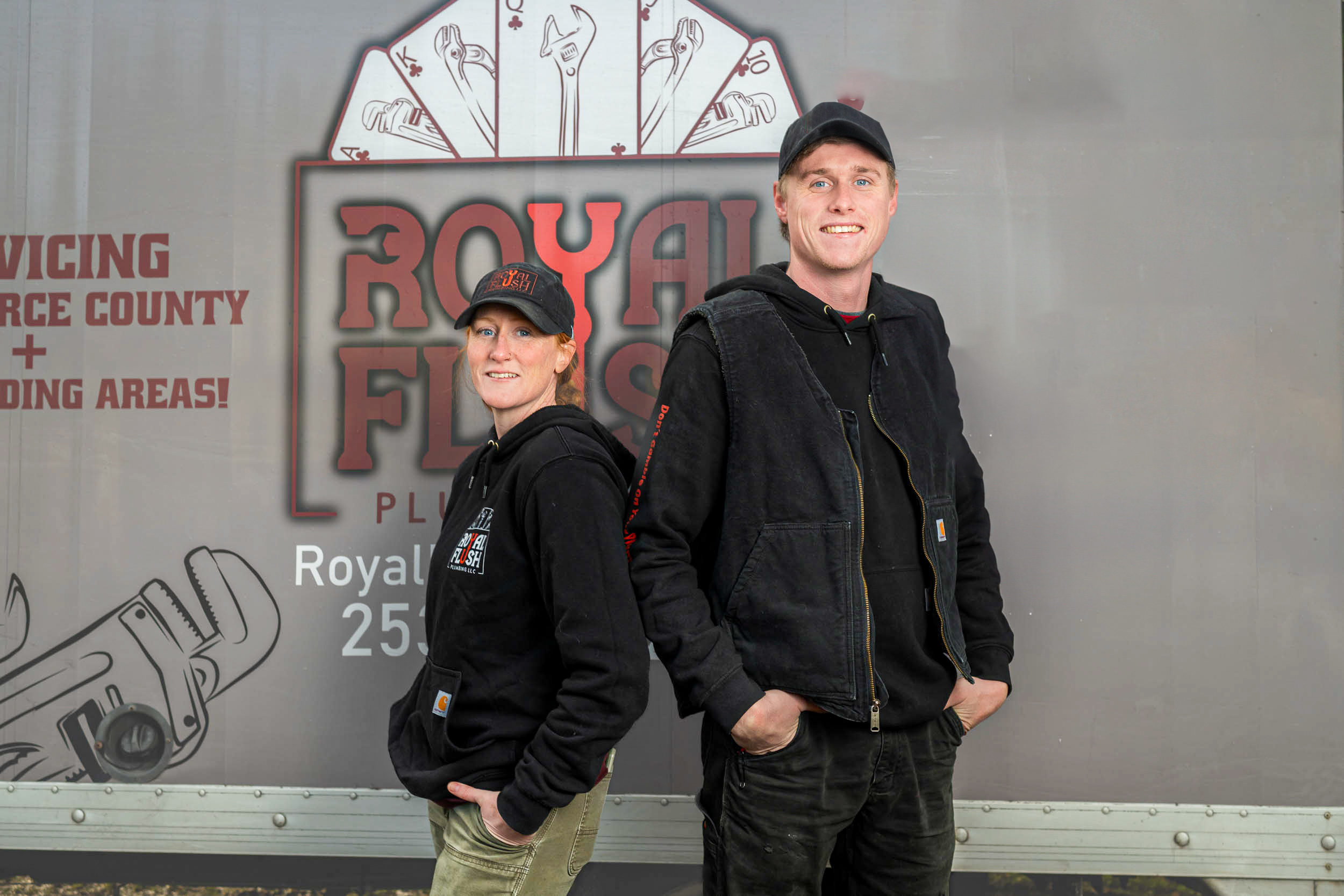 Royal Flush Plumbing Founders Kendrick & Meghan Plunk